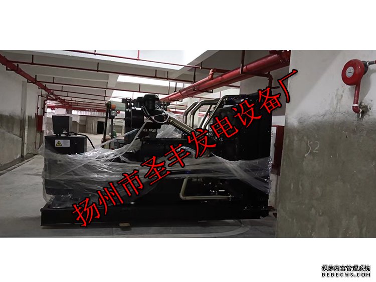 山东小区购置一台600KW上柴柴油发电机组，作为应急备用电源
